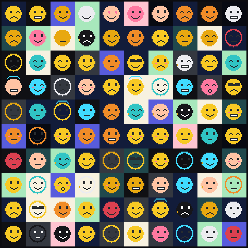 First 100 ARC FACES